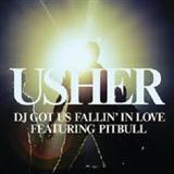 Usher featuring Pitbull 'DJ Got Us Fallin' In Love'