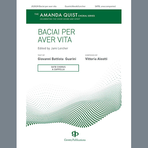 Easily Download Vittoria Aleotti Printable PDF piano music notes, guitar tabs for SATB Choir. Transpose or transcribe this score in no time - Learn how to play song progression.