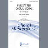 William Byrd 'Five Sacred Choral Works (ed. Philip Lawson)'